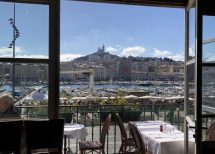 terrasse du bar restaurant la caravelle de Marseille